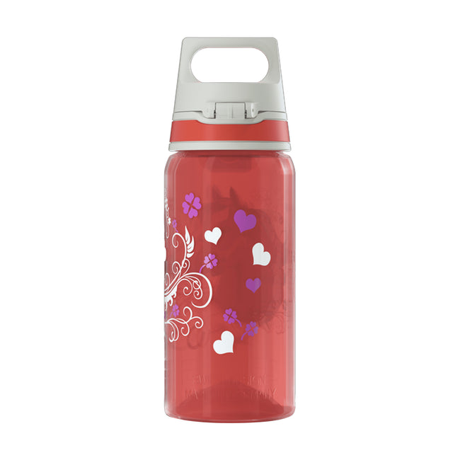 Red - Side - Sigg Viva Horse Lunch Box & Bottle