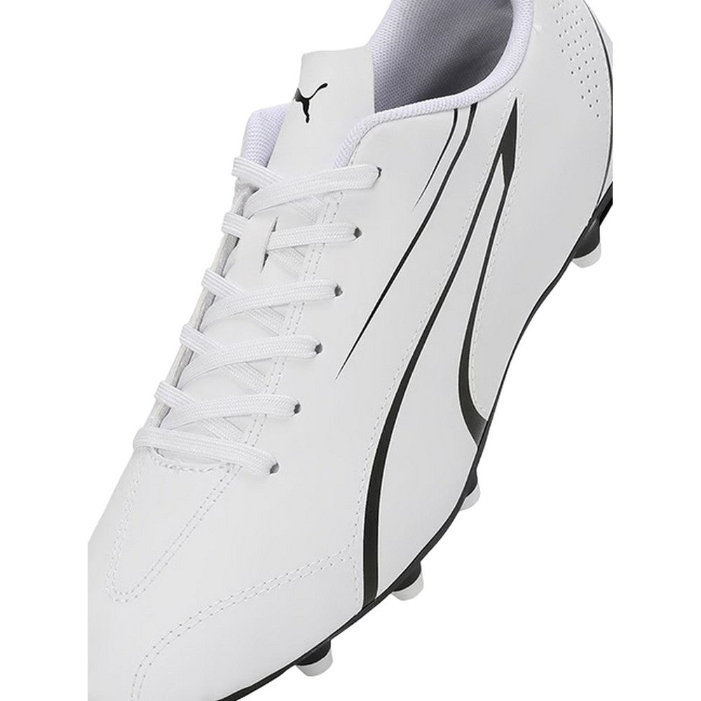 White-Black - Close up - Puma Mens Vitoria FG-AG Football Boots