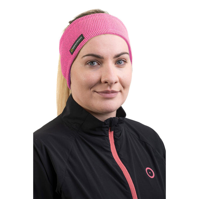 Neon Pink - Front - Bodylite Gear Reflective Running Headband