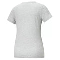 Grey - Back - Puma Womens-Ladies Small Logo T-Shirt