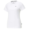 White - Front - Puma Womens-Ladies Small Logo T-Shirt