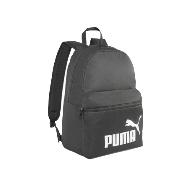 Black - Front - Puma Phase Logo 22L Backpack