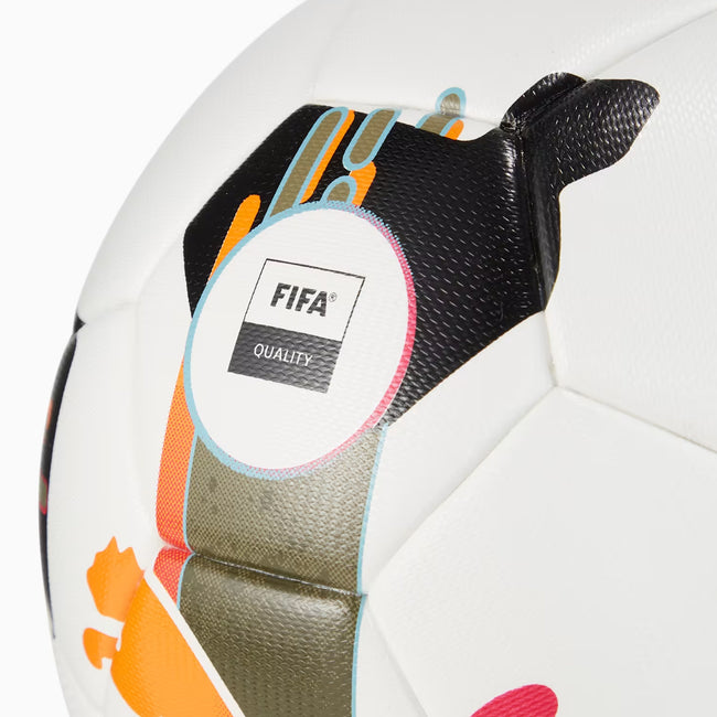 White-Black - Side - Puma Orbita 3 FIFA Quality Match Football