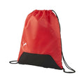 Red-Black - Back - Puma TeamGoal Gym Drawstring Bag