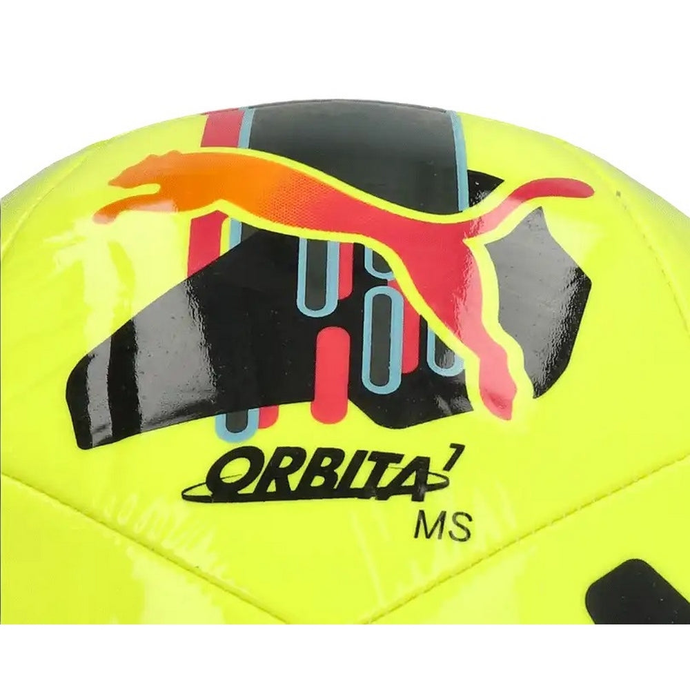 Lemon-Multicoloured - Side - Puma Orbita 7 MS Football