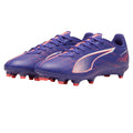 Purple-White - Front - Puma Mens Ultra 5 Play Football Boots