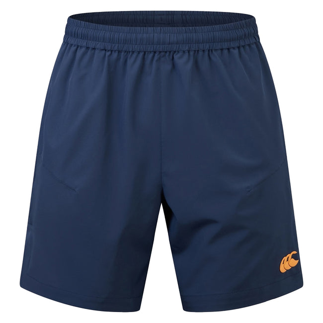 Navy-Orange - Front - Canterbury Mens Woven Shorts