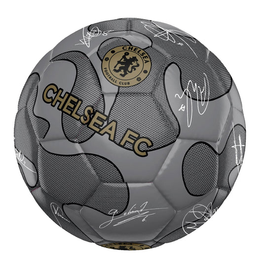 Silver - Front - Chelsea FC Signature 32 Panel Football