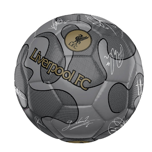 Silver - Front - Liverpool FC Signature 32 Panel Football