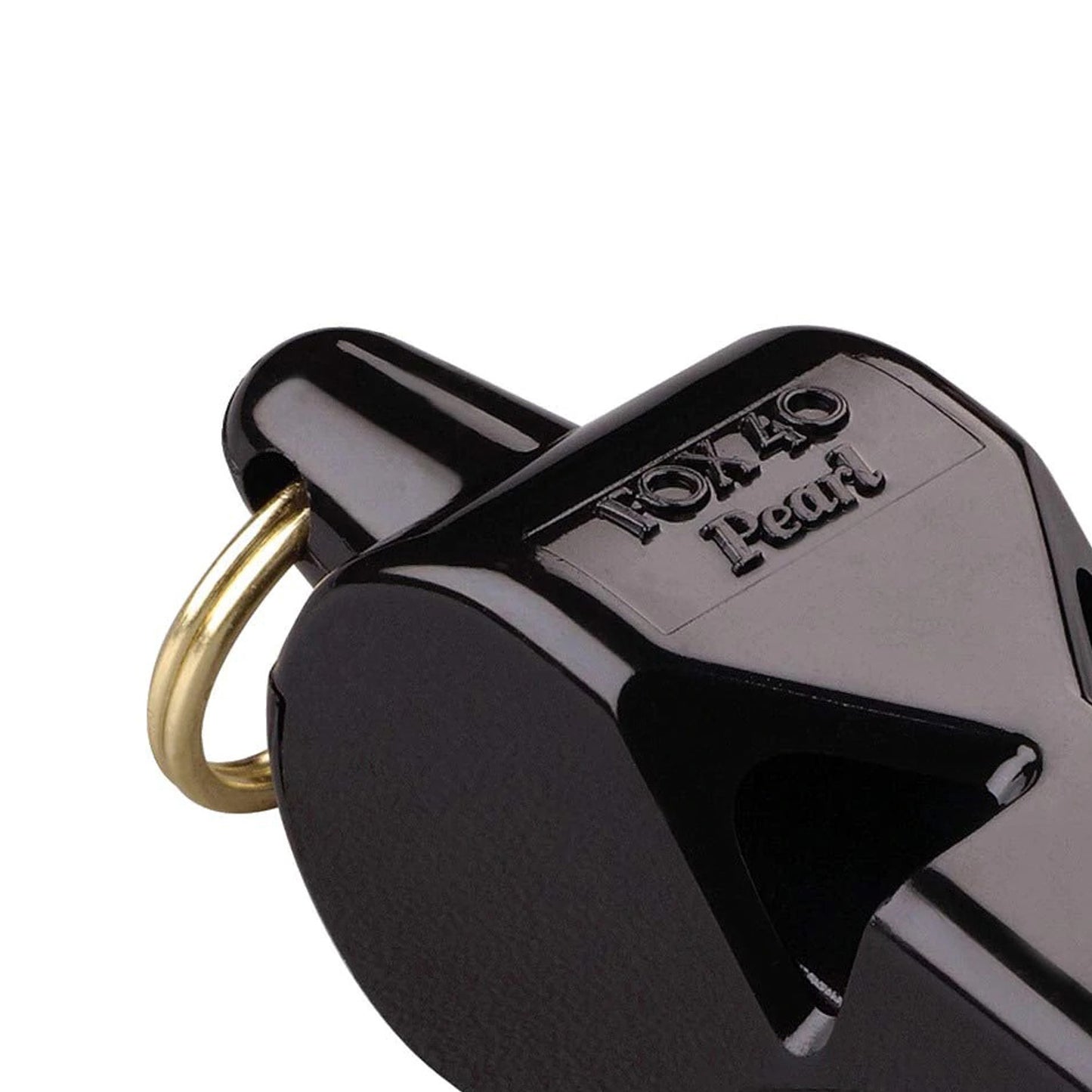 Black - Side - Fox 40 Pearl Sports Whistle