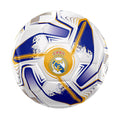White-Blue-Gold - Front - Real Madrid CF Turbine Print Football