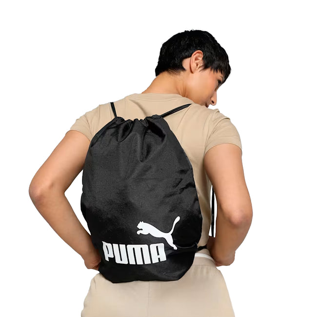 Black - Lifestyle - Puma Phase Drawstring Bag