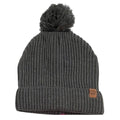 Grey - Front - Six Peaks Mens Pom Pom Beanie
