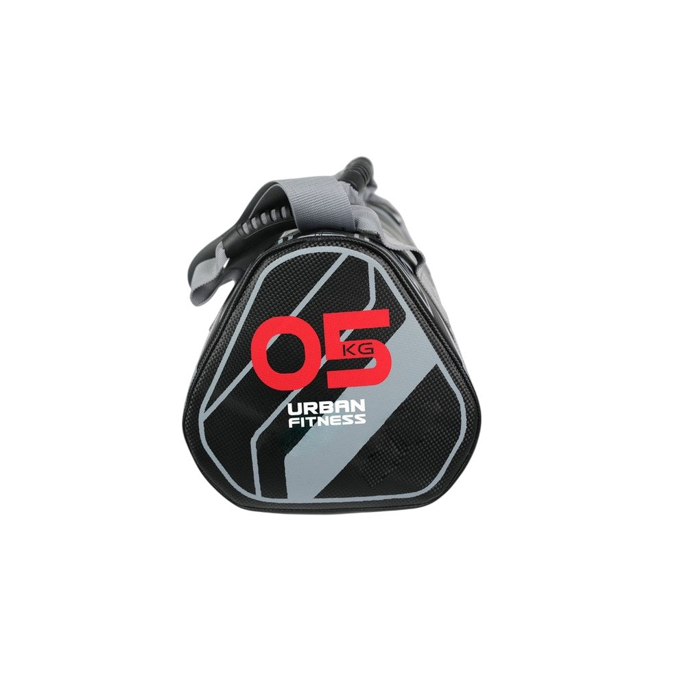 Black-Grey - Back - Urban Fitness Power Fitness Weighted Bag
