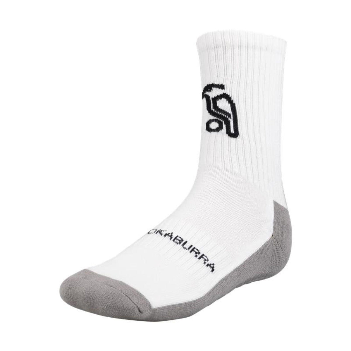 Cream - Back - Kookaburra Unisex Adult Grip Cricket Crew Socks