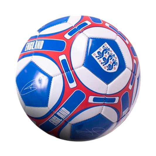White-Blue - Back - England FA Signature Football Set