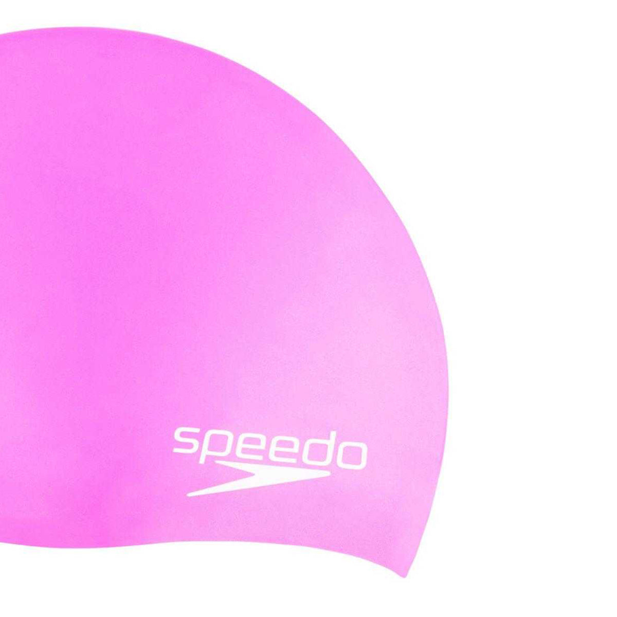 Pink - Back - Speedo Childrens-Kids Biofuse Swim Cap