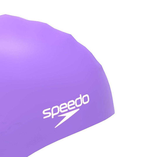 Purple - Back - Speedo Unisex Adult Biofuse Swimming Cap