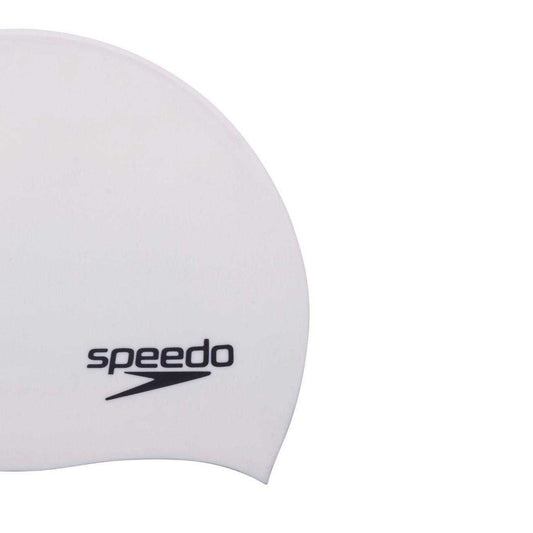 White - Back - Speedo Unisex Adult Biofuse Swimming Cap