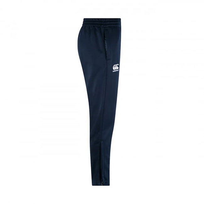 Navy - Side - Canterbury Mens Stretch Tapered Trousers