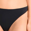 Black - Side - Puma Womens-Ladies Classic Bikini Bottoms