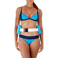 Blue-White - Back - Speedo Unisex Adult Swimming Belt
