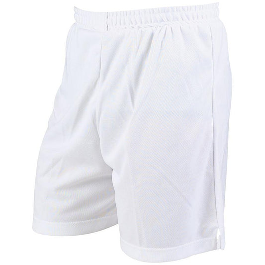 White - Front - Precision Unisex Adult Plain Attack Shorts