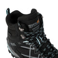 Black-Bleached Aqua - Lifestyle - Regatta Womens-Ladies Samaris III Walking Boots
