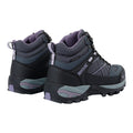 Seal Grey-Purple Sage - Back - Regatta Womens-Ladies Samaris III Walking Boots