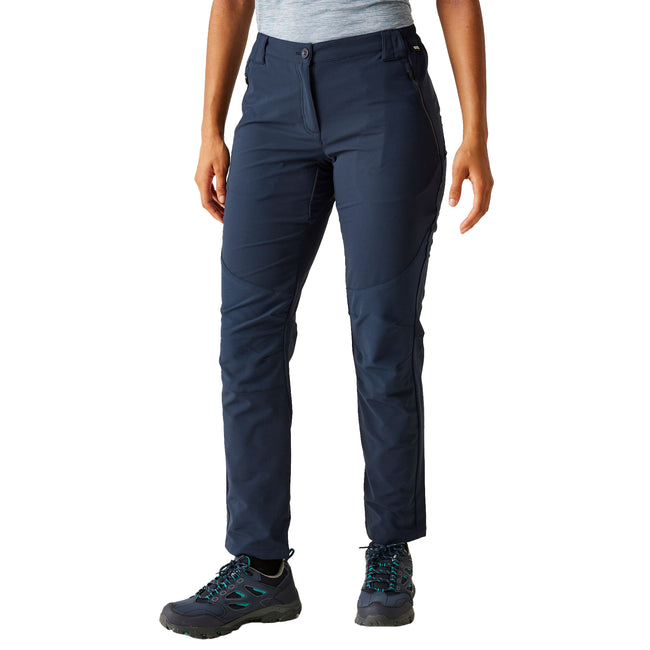 Navy - Lifestyle - Regatta Womens-Ladies Questra V Walking Trousers
