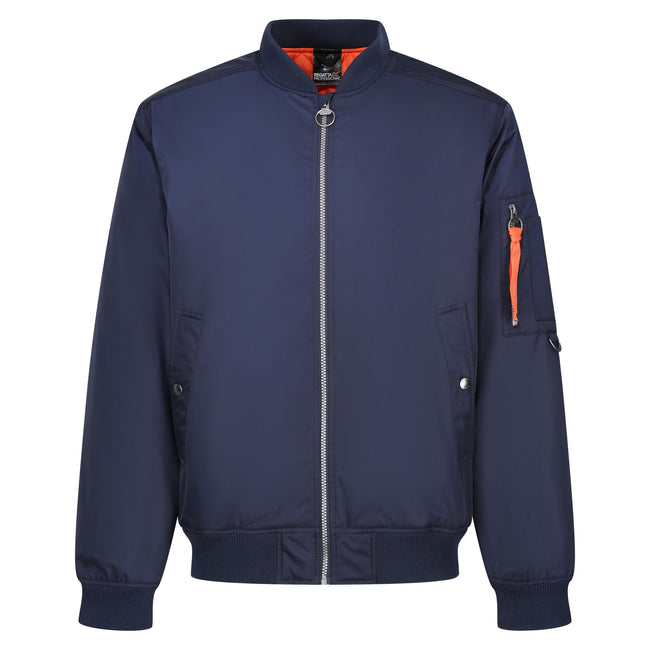 Navy - Front - Regatta Professional Mens Waterproof Jacket