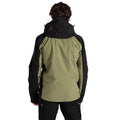 Olive Green-Black - Pack Shot - Dare 2B Mens Mountain Series Waterproof Jacket