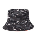 Black-Persimmon - Front - Regatta Childrens-Kids Flip Reversible Bucket Hat