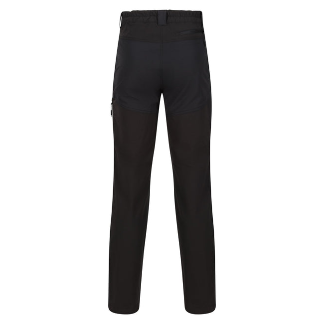 Black - Back - Regatta Mens Questra V Hiking Trousers