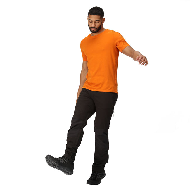 Black - Lifestyle - Regatta Mens Questra V Hiking Trousers