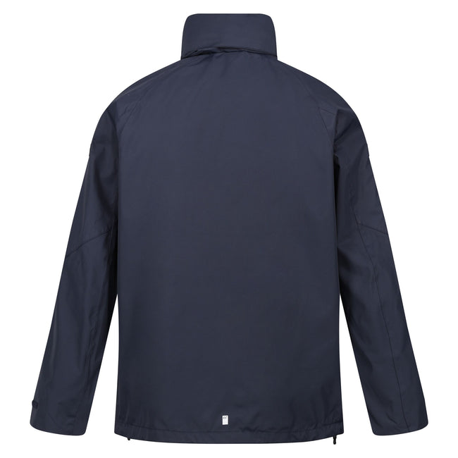 Navy - Back - Regatta Mens Calderdale V Waterproof Jacket