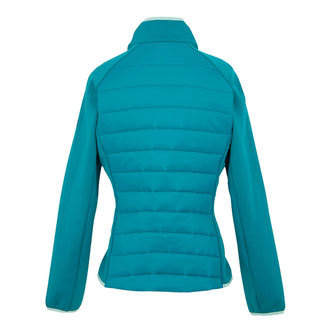 Exotic Plume-Icy Morn - Back - Regatta Womens-Ladies Clumber V Hybrid Jacket