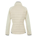 Light Vanilla-Seal Grey - Back - Regatta Womens-Ladies Clumber V Hybrid Jacket