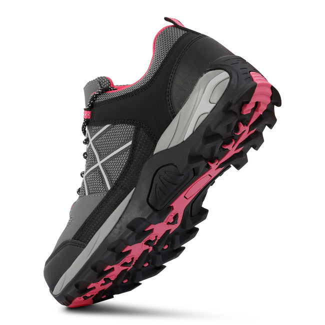 Dark Steel-Pink Potion - Lifestyle - Regatta Womens-Ladies Samaris III Low Walking Shoes