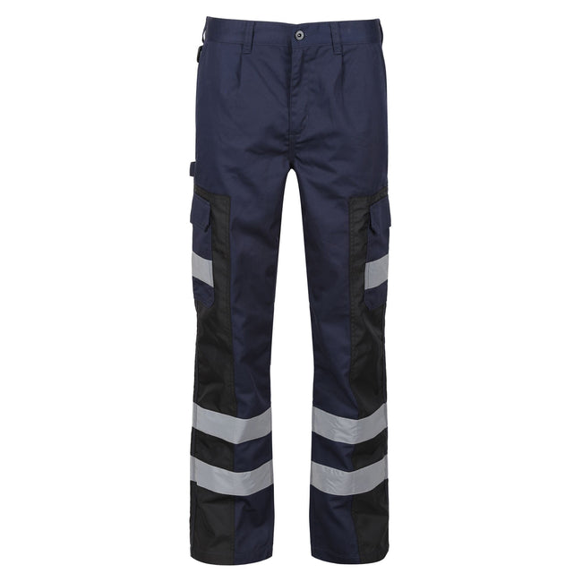 Navy - Front - Regatta Professional Mens Trousers