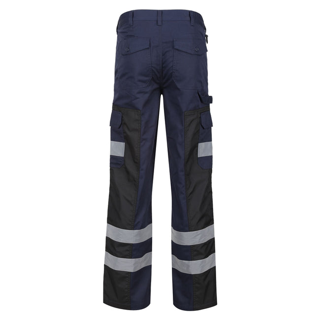 Navy - Back - Regatta Professional Mens Trousers