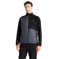 Black-Ebony Grey - Lifestyle - Dare 2B Mens Mountaineer Hybrid Jacket