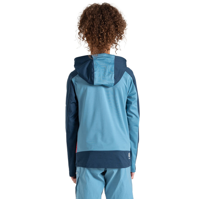 Sorbet Pink-Moonlight Denim - Lifestyle - Dare 2B Childrens-Kids Thriving II Midlayer