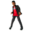Black - Lifestyle - Regatta Childrens-Kids Cera Soft Shell Jacket