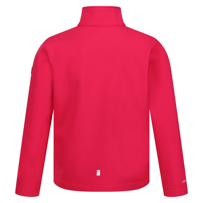 Pink Potion - Back - Regatta Childrens-Kids Cera Soft Shell Jacket