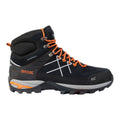 Ash-Blaze Orange - Side - Regatta Mens Samaris Pro II Suede Walking Boots