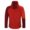 Tuscan Red-Syrah Red - Back - Dare 2B Mens Lattitudinal II Soft Shell Jacket