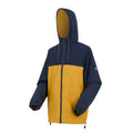 Navy-Mustard - Side - Regatta Mens Belcastel Waterproof Jacket