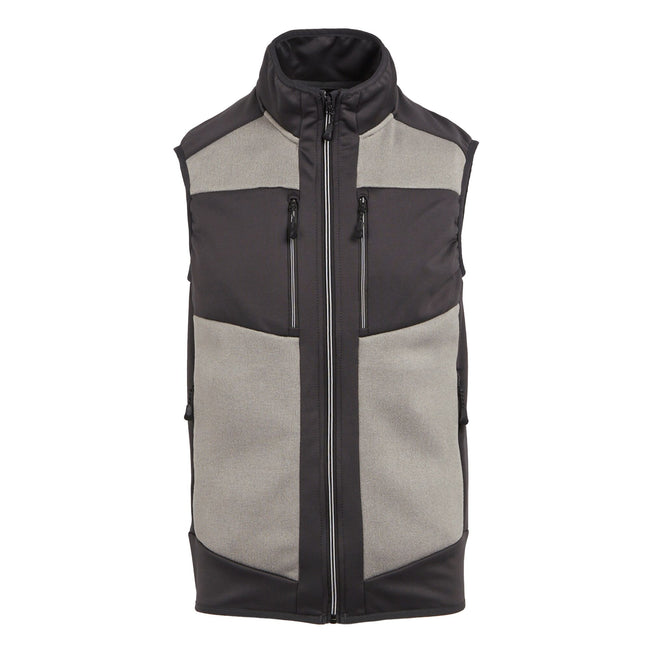 Mineral Grey-Ash - Front - Regatta Professional Mens Stretch Body Warmer
