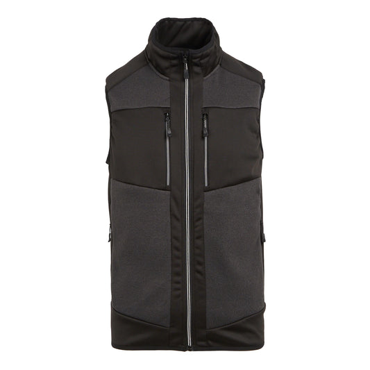 Ash-Black - Front - Regatta Professional Mens Stretch Body Warmer